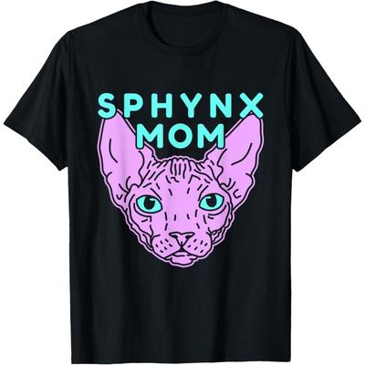 Sphynx Mama Kat Mama Sphynx Naaktkat Eigenaar Sphynx Kat T-shirt
