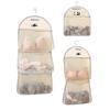 Mesh Hanging Organizer for 24 Pairs of Socks Underwear and Accessories