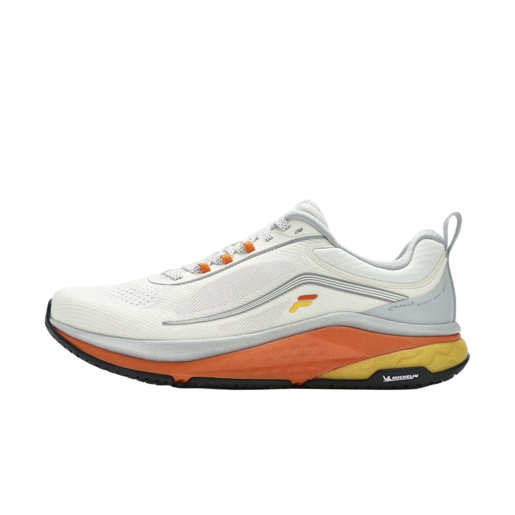 

Fila SPD Panther 2 Удобные Легкие Дышащие Низкие Кроссовки Мужские кроссовки Молочно-белые A12M421103FAA 42