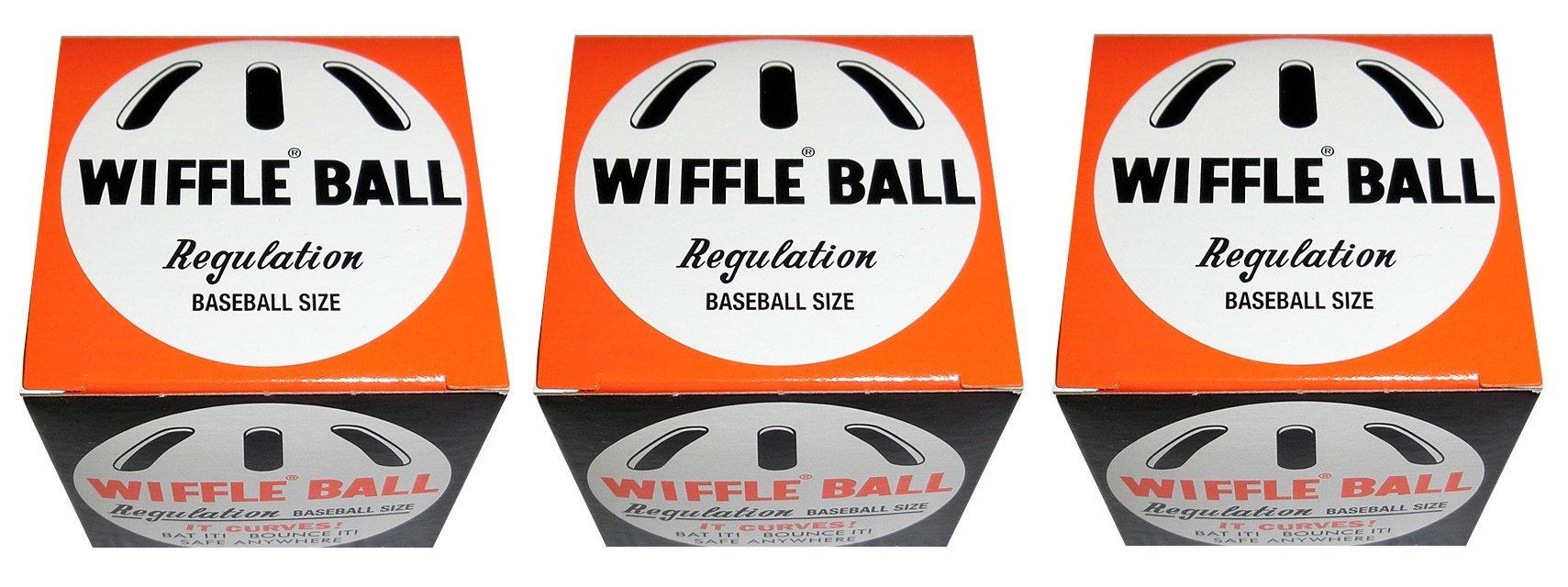 

White Wiffle Box Set Japanese Balls, 3-Piece [Official Product] білий
