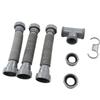 All Inclusive Adjustable P Trap Drain Kit for Kitchen Installations