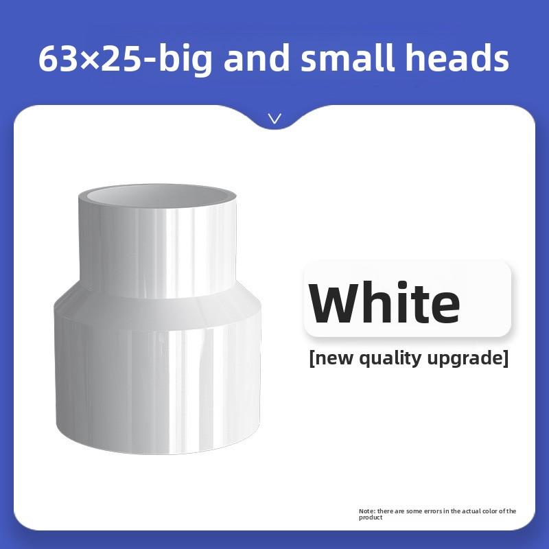 PVC Transdirect 20 25 32 40 50 63 75 90 110 Reduzierstück Größenverbinder Umwandeln Grau