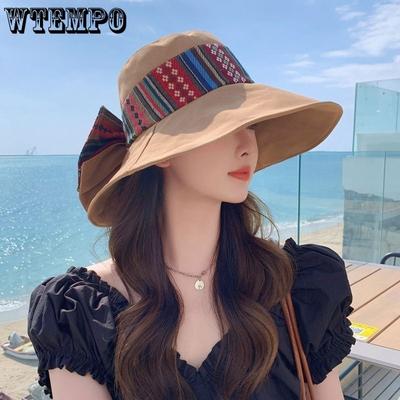 Fisherman's Hat Women's New Fashionable Summer Face Protection Sun Hat Women's Large Eave Middle-aged and Elderly Sun Hat