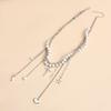 Modern Beaded Necklace with Pendant Details Choker Necklaces for Women Girls