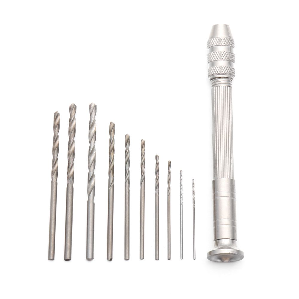 

Adjustable Horn Wood Resin Mold Tools Aluminum Manual Hand Drill Drilling Mini Twsit Chuck