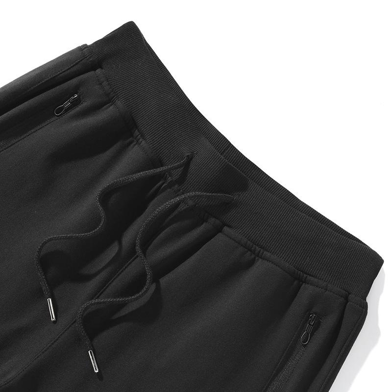 Men's Lightweight Cotton Athletic Cuffed Pants