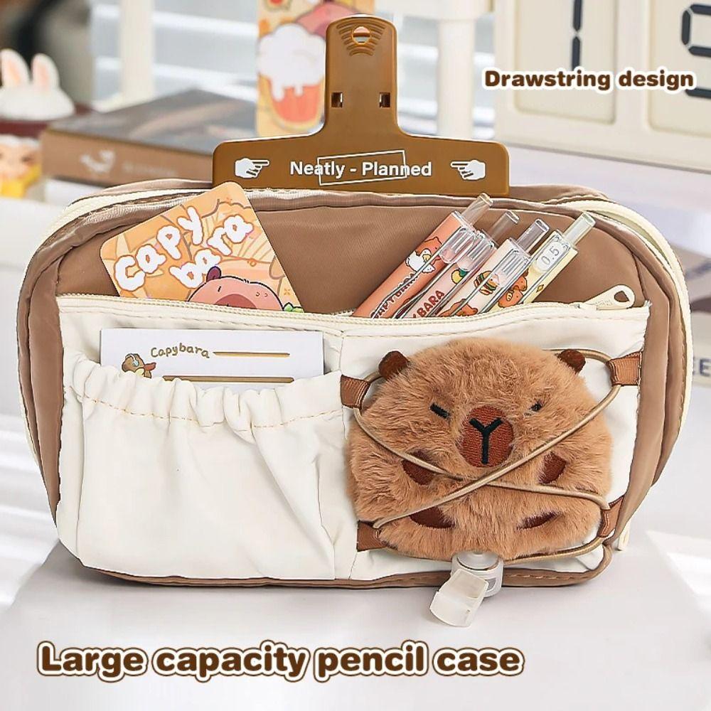 

Мультяшный пенал прекрасный пенал ниша канцелярская сумка студент синий