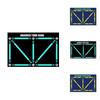 Premium Football Training Mat Skill Development Pad For Soccer Players 60x90cm
