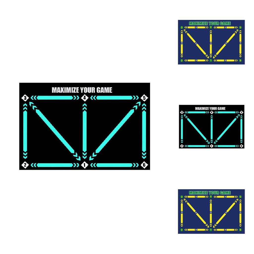 Premium Football Training Mat Skill Development Pad For Soccer Players 60x90cm