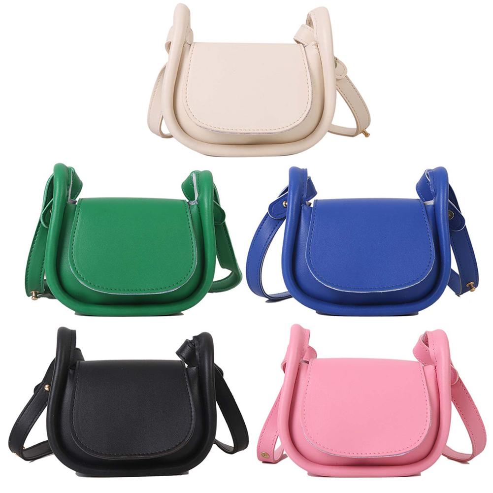 

Women Mini Lipstick Storage Bag PU Leather Small Crossbody Bag Solid Color Small Storage Bag Girls Outdoor Daily Bag