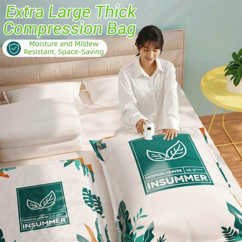 Large Capacity Vacuum Compression Bag Lightweight Waterproof Dustproof Pouch Reusable Clothing Organizer Bag Clothing Storage