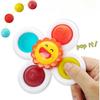 Suction Cup Toy Baby, Pack of 3 Sensory Funny Cartoon Water Toys for Children Toddler Baby From 18 Months