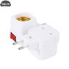 110V-250V Lamp Socket With Power Outlet Plug In Light Bulb Socket With Switch For US EU Plug Home Lighting Accessories