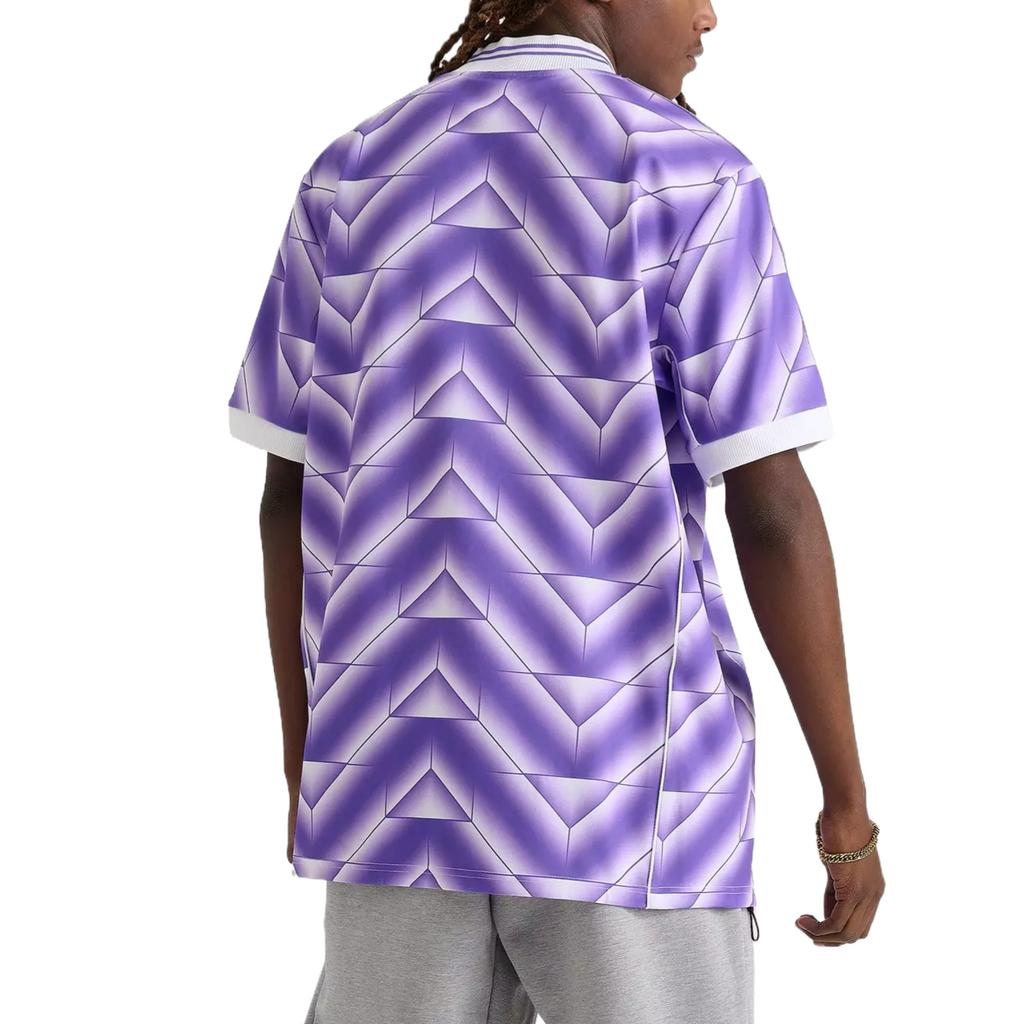 adidas Originals Lfstlr Real Madrid Loose Fit Pullover Short Sleeve Football Shirt Men Tops JN3055