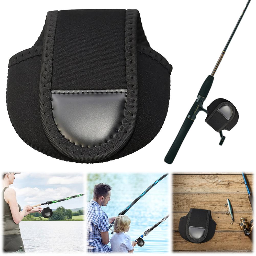 Portable Fishing Casting Reel Bag Neoprene Baitcasting Reel Protective Case Cover for Bait Casting Reel Fishing Equipment