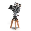 593/802PCS Vintage Camera Model Building Block Toy Kids Educational Assembly Set Birthday Gift Creative Retro Pography Decor