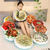 Internet celebrity creative simulation food crayfish throw pillow plush toy food doll nap pillow funny foodie props