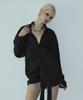 Bunteu Unbalance Pocket Shirt (Black)