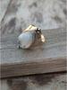 He Cheng Retro Moonstone Ring - European & American Fashion Punk Style Jewelry