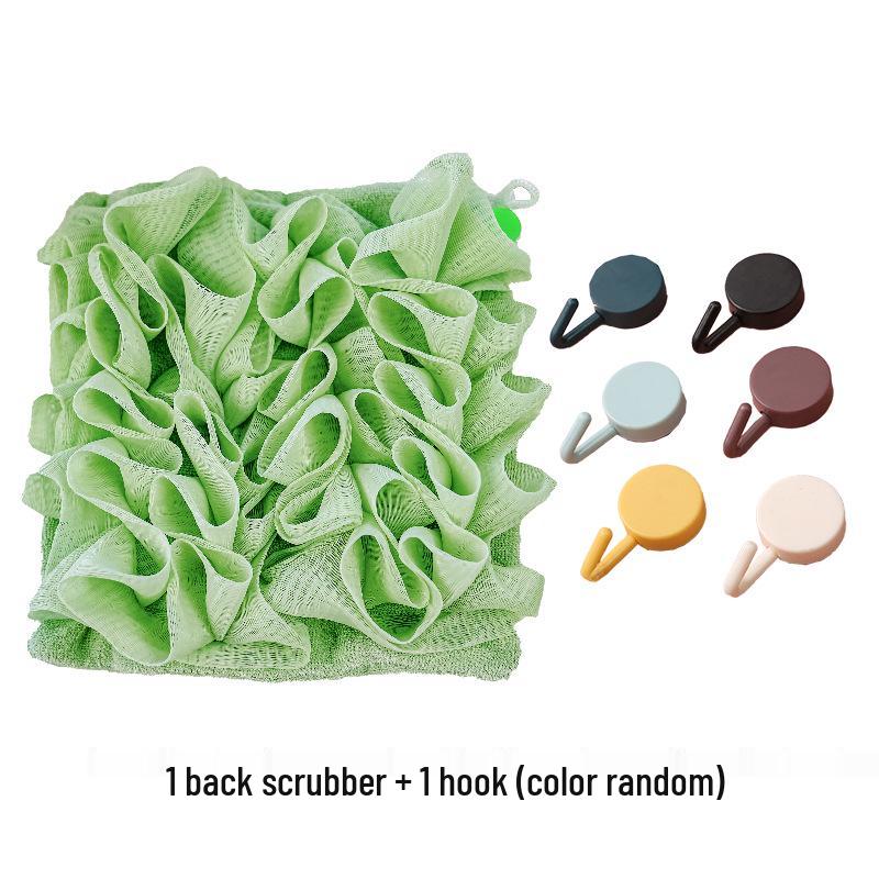 

Портационное отшелушивающее полотенце для ванны двойного назначения: Прочный держатель для губки и мыла для домашнего использования 17x17cm (Approx. 42g)