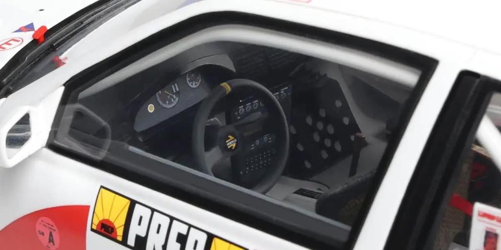 Kyosho OttO mobile Scale Nissan Sunny Monte Carlo Rally 1992 Finished Model OTM461 1/18 GTI-R #12