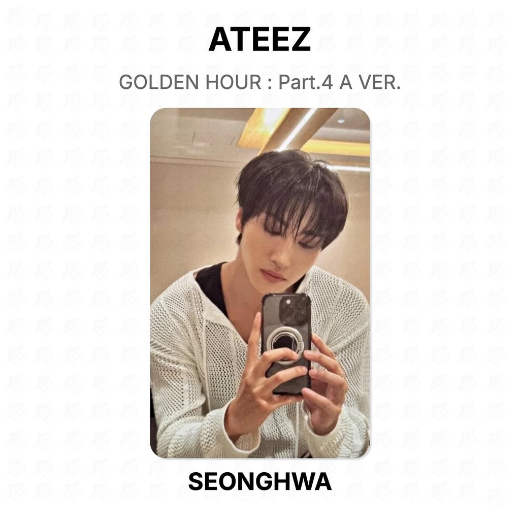 ATEEZ GOLDEN HOUR : Part.4 A VER. Official Photocard