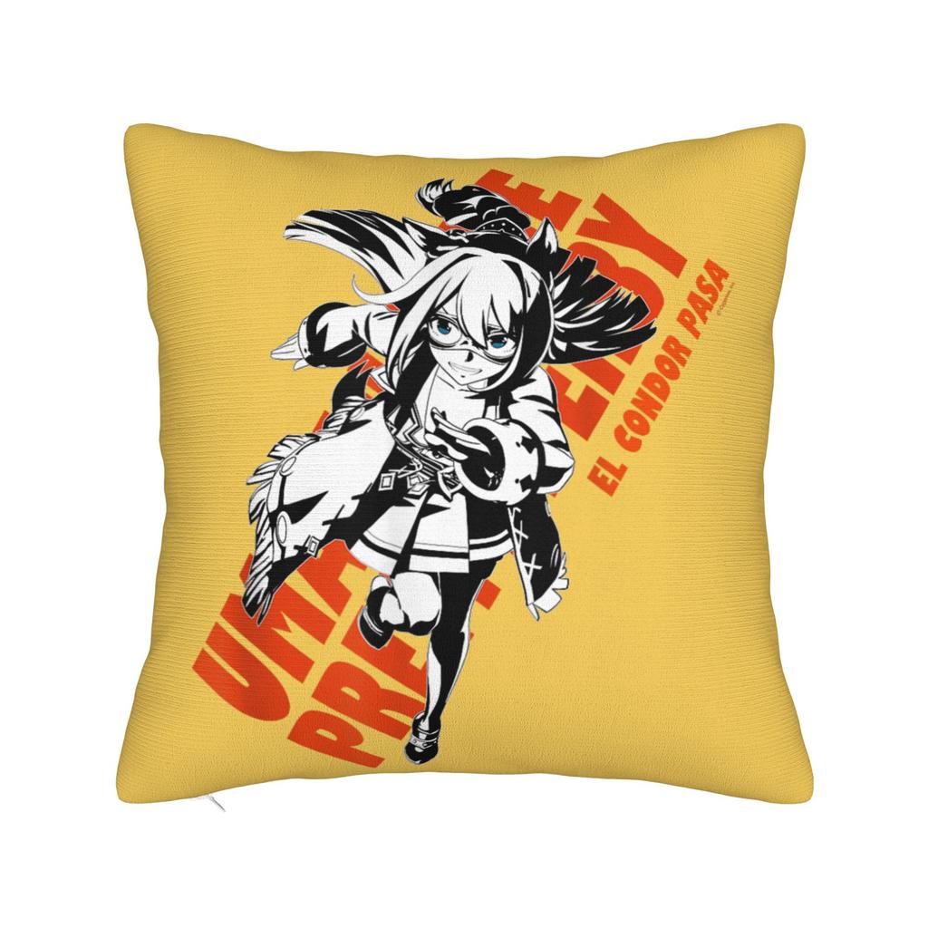 Printing Umamusume Pretty Derby Haru Urara Pillowcase Polyester Cushion Cover Gift  Throw Pillow Case Cover Car Square