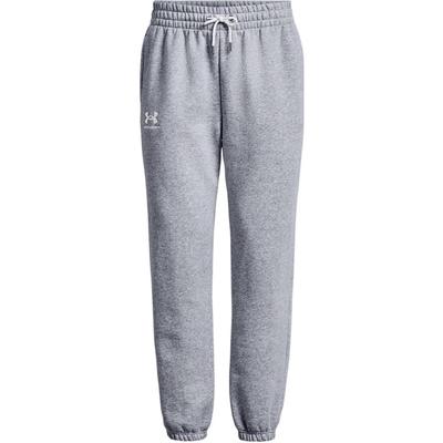 Essential Solid Logo Drawstring Cuffed Sweatpants Women Bottoms Gray 1373034-011