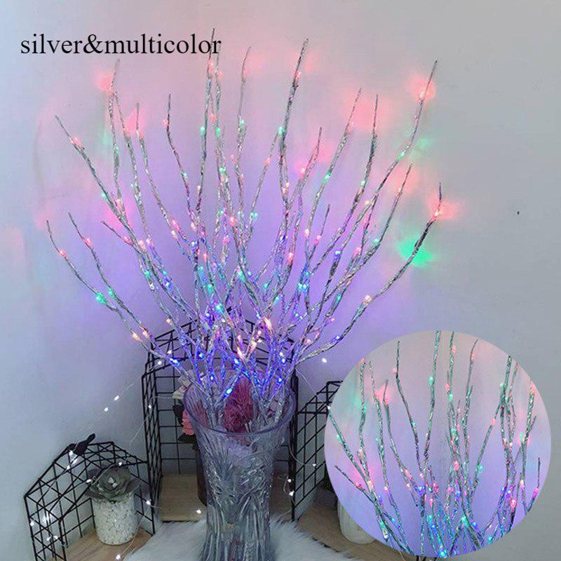 Twinkling White Birch Branch LED Festive Lights for Indoor/Outdoor Decoration