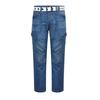 Mens Belted Cargo Jeans