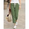 Dámská móda Ležérní Jednobarevné Kalhoty Kalhoty a Capris