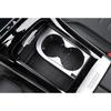 For Benz C-Class W206 Frame Trim -23 Silver Steel Central Console Water Cup