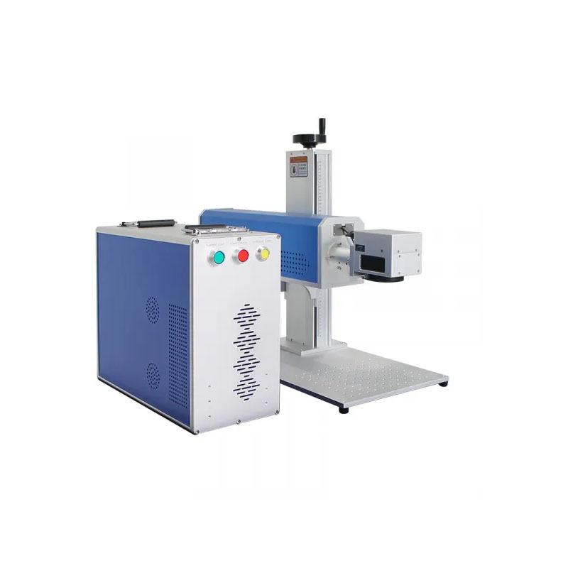 Laser Marking & Engraving Machine for Metal and Plastic with Small CO2 Inkjet Printer