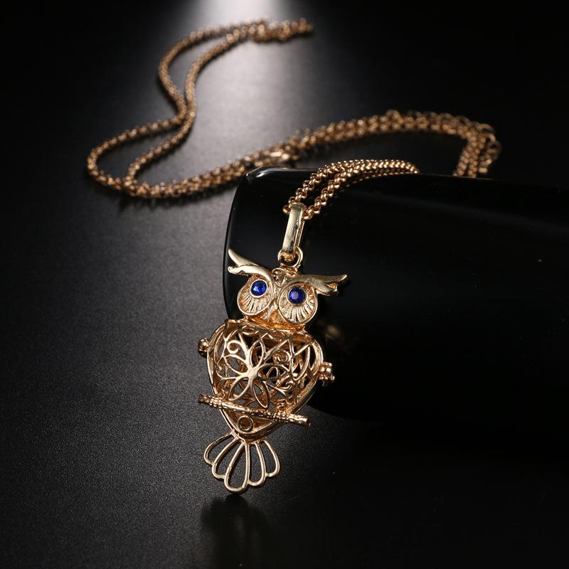 Neue Aromatherapie Ätherisches Öl Diffusor Halskette Schmuck Quadratisch Hohl Parfüm Medaillon 16MM Musik Kugel Damen Anhänger Zubehör