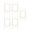 5 Sizes Wall Display Invisible Dish Hangers Adjustable Plate Spring Holder 1/5pc