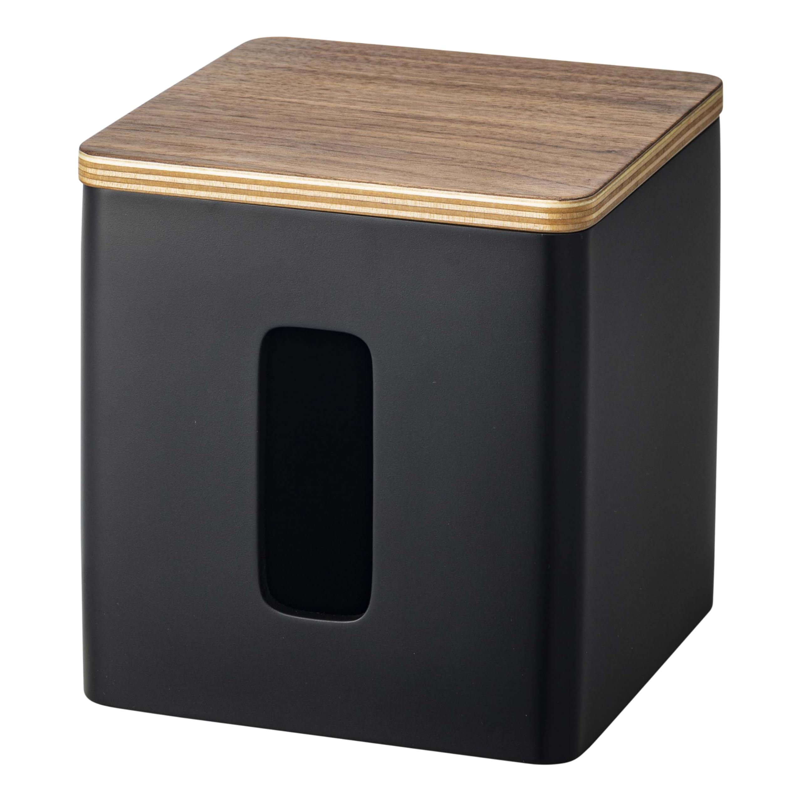 

Yamazaki Чехол для салфеток и туалетной бумаги, Коричневый, Rin, Квадратный, Компактный, Прибл.. 14,5 см Ш x 14,5 см Г x 15 см В, 5469