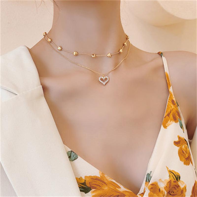 Винтажное многослойное ожерелье с жемчугом — фото 12