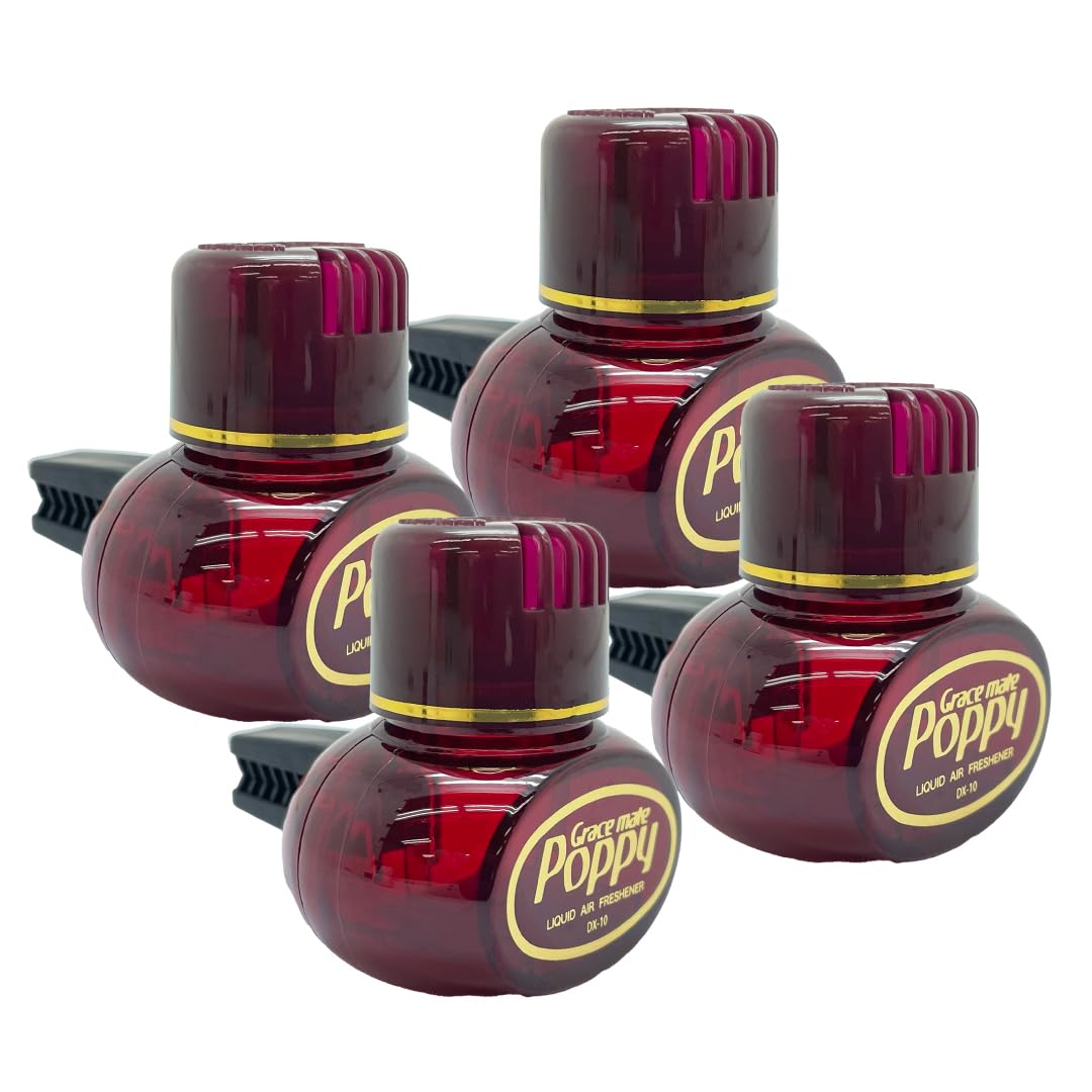 

Poppy Car Official GraceMate Poppy AC Type [Hibiscus] Car , Set of 4, красный