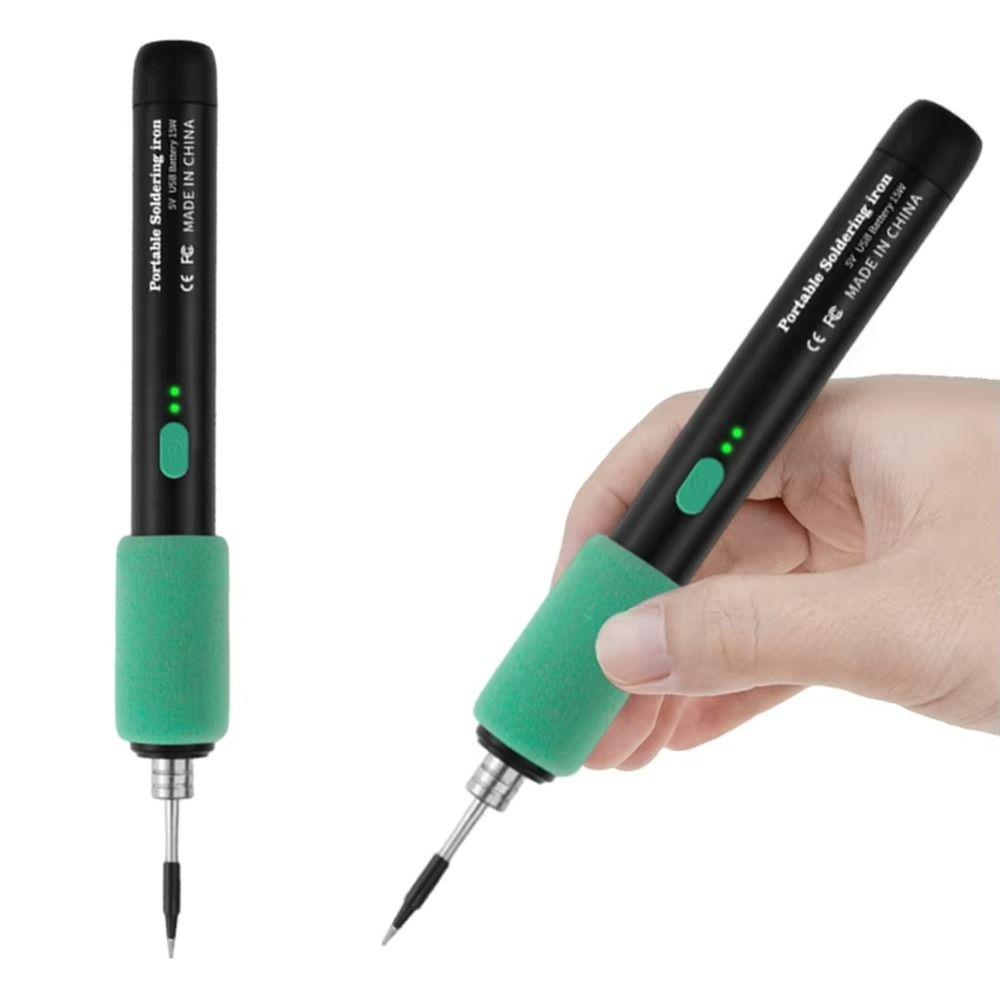 Fast Heat Conduction Electric Soldering Iron Wireless Soldering Iron  Welding