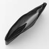 MUJI Nylon Mesh Pen Case with Pocket 8 x 17 cm Black 82263626 - Approx. -