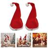 2 PEÇAS Chapéu de Natal Ativado por Movimento para Festival Acessórios de Entretenimento Musical Design de Balanço Automático para Decorações de Festa