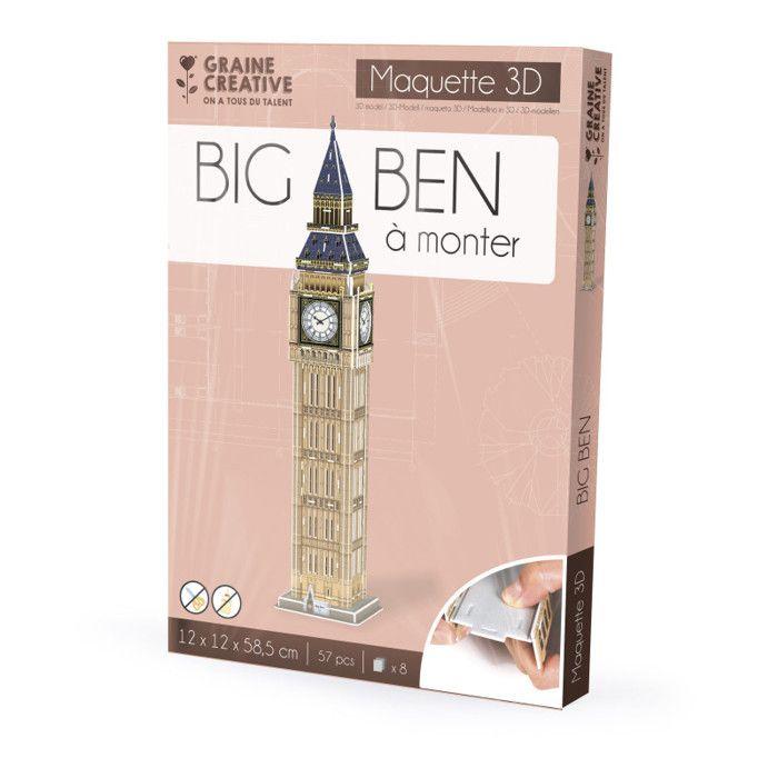 3D Puzzle Big Ben Model - Graine Creative We All Have Talent
