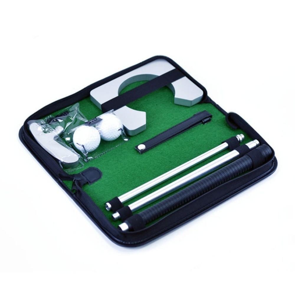 Aluminum Golf Putter Set Detachable Putter Golf Push Rod Mini Golf Equipment  Home Putting