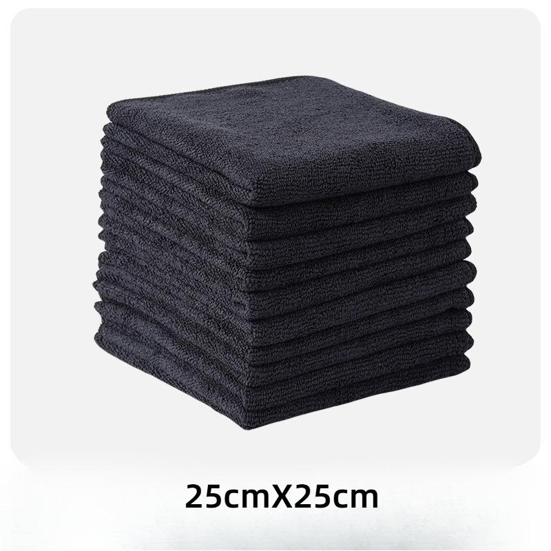5pcs Microfiber Cleaning Car Was Cloth Dishwashing Cloth Household Rag Kitchen Bathroom Cleaning Towel Durable Absorbent Towel