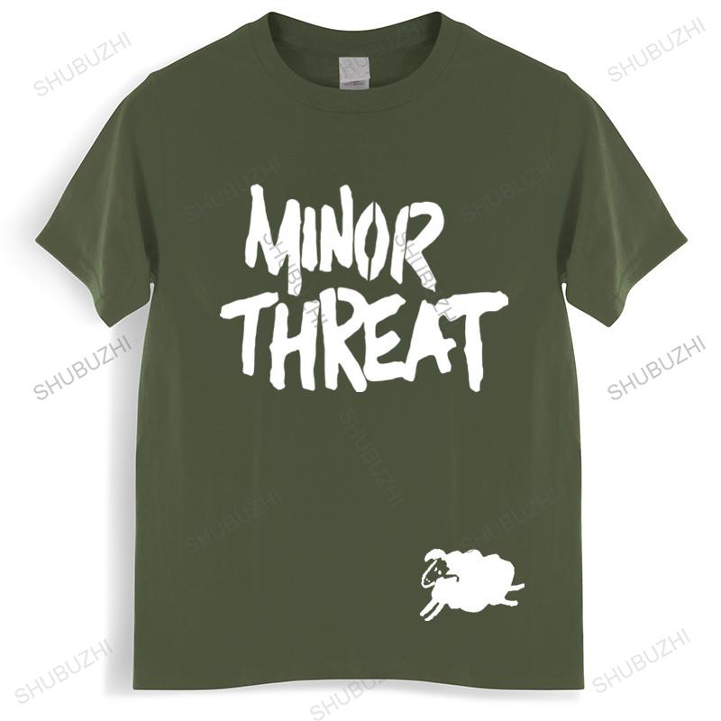 Summer Brand Tshirt Minor Threat T-Shirt Out of Step | Hardcore Punk | Straight Edge | Dischord brand tee-shirt homme tops