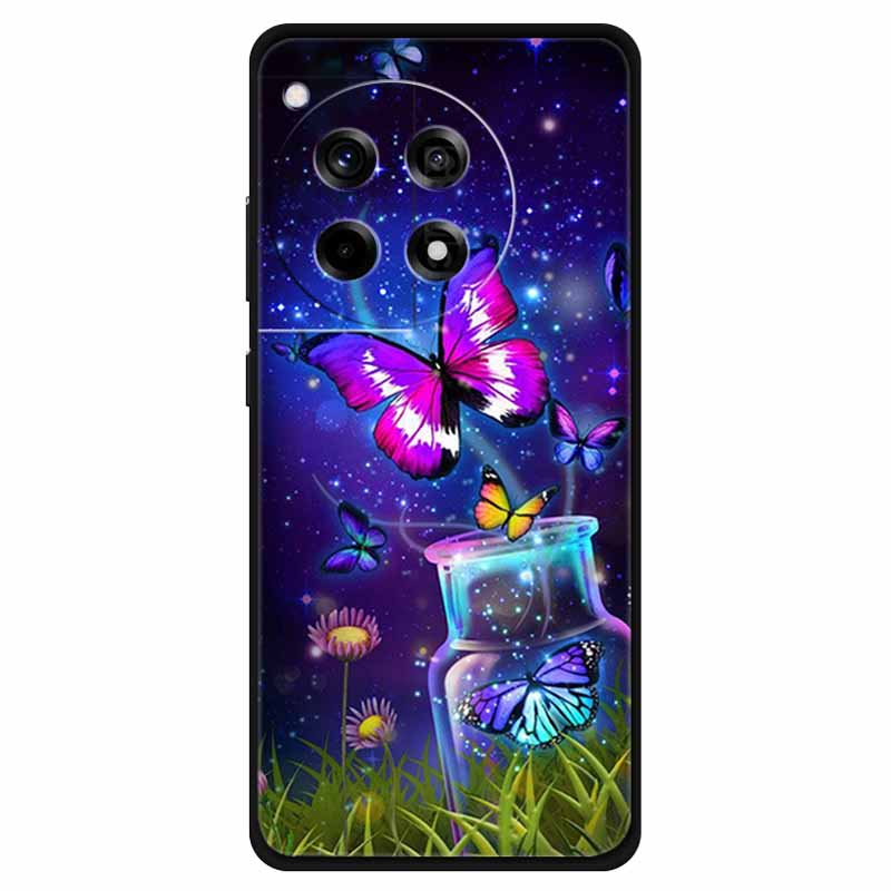 For OnePlus Ace 3 Pro Case Silicone Soft Fashion Cartoon TPU Back Cover for One Plus Ace 3Pro Cases PJX110 Lovely Ace3pro Shell