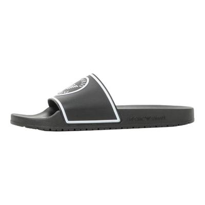 Sandali a infilare con punta tonda Uomo sandali Nero XJPM14XN870A120