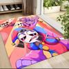 Jester Friends Carpet Rug Soft Washable Antislip Home Living Room Sofa Mats Personalized Christmas Rug