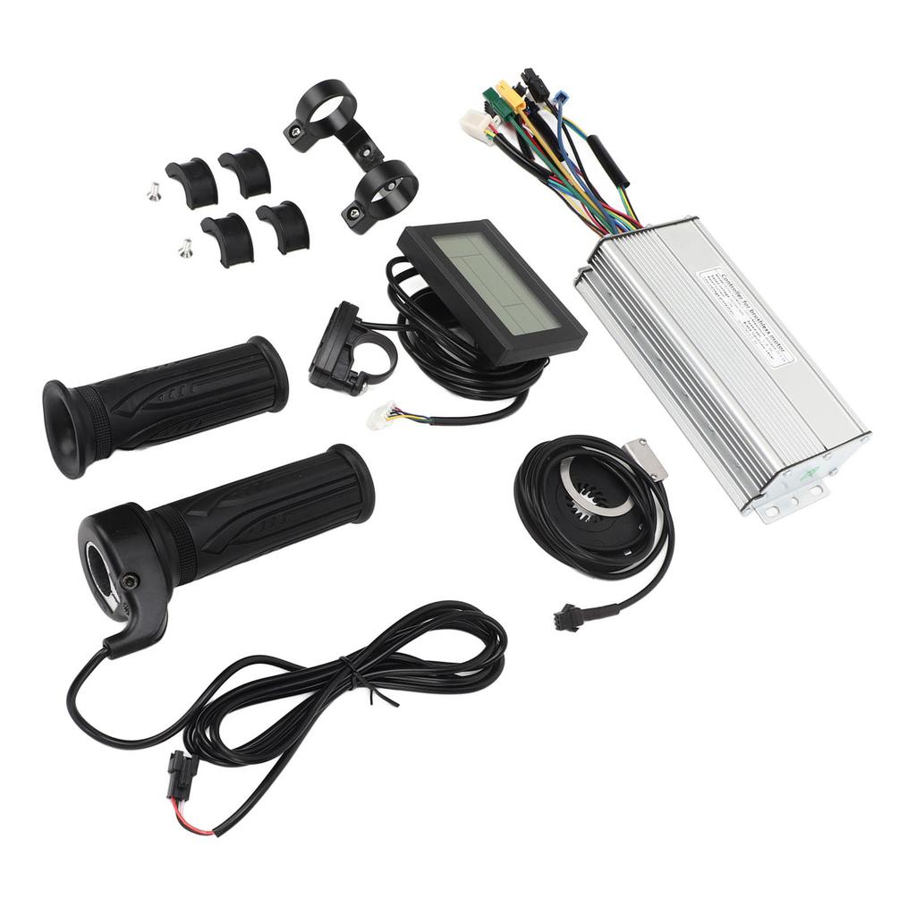 1000W Motor Brushless Controller Kit 30A Square Wave Dual Mode Controller LCD3 Display Panel for Electric Bicycle