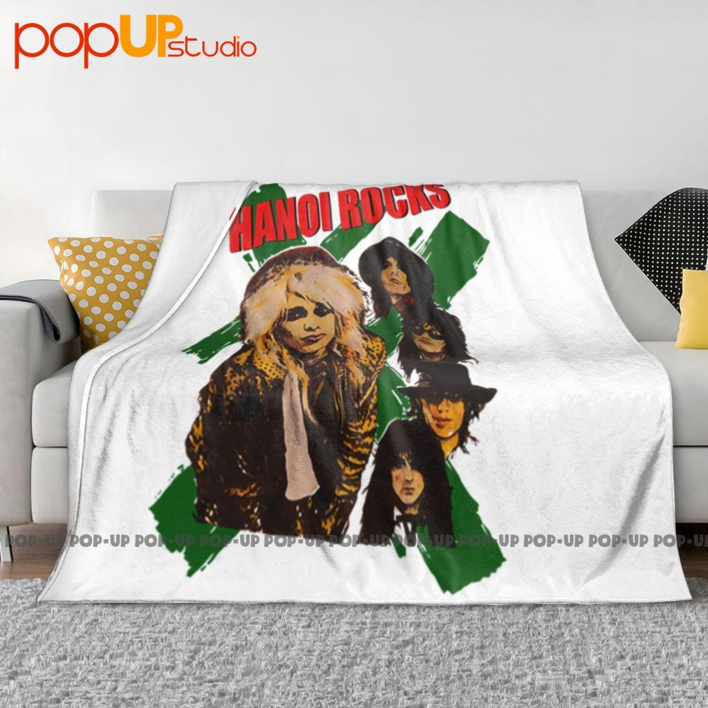 Hanoi Rocks Up Around The Bend Tour Concert Ultra-Soft Blanket Quilt Winter Sofa Cover Bed Covers